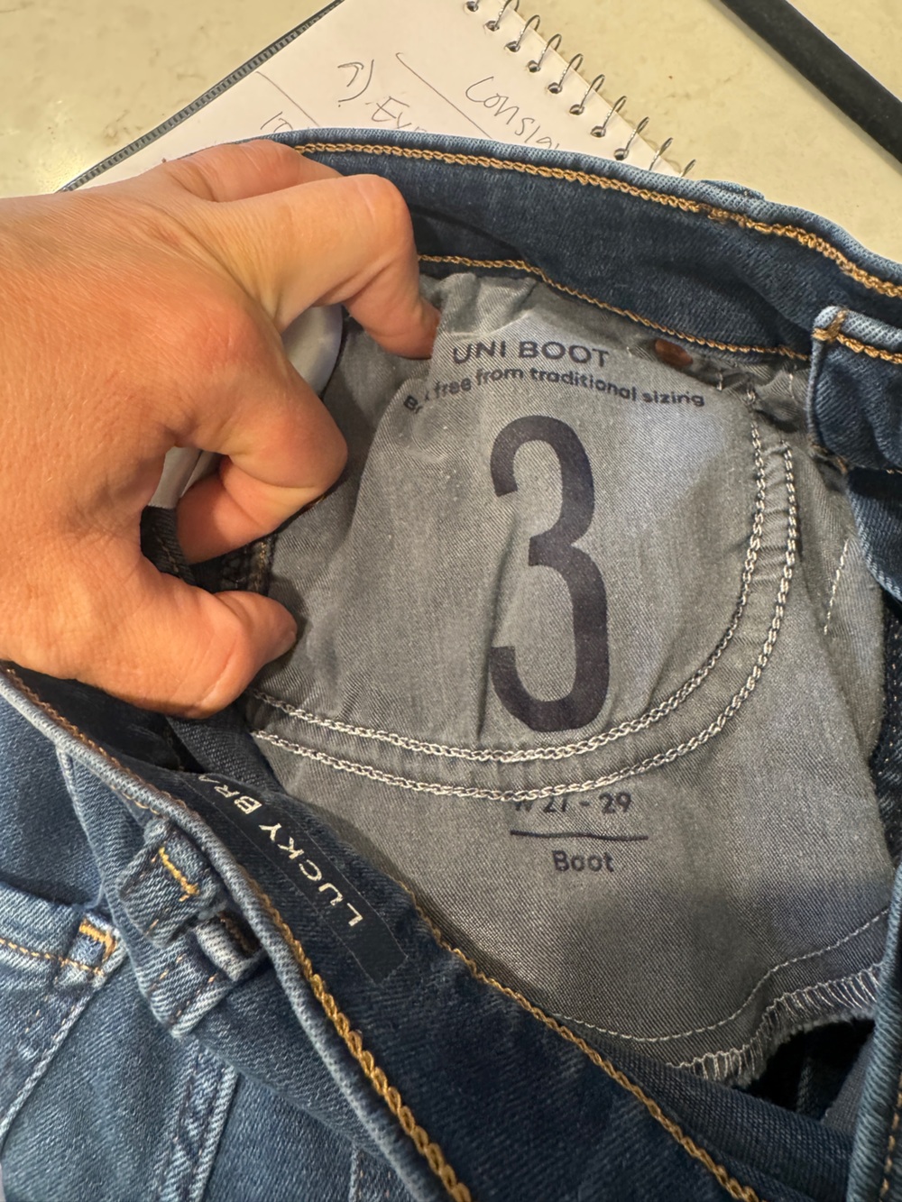 EUC Lucky Brand Uni Bootcut Jeans - Picture 7 of 9